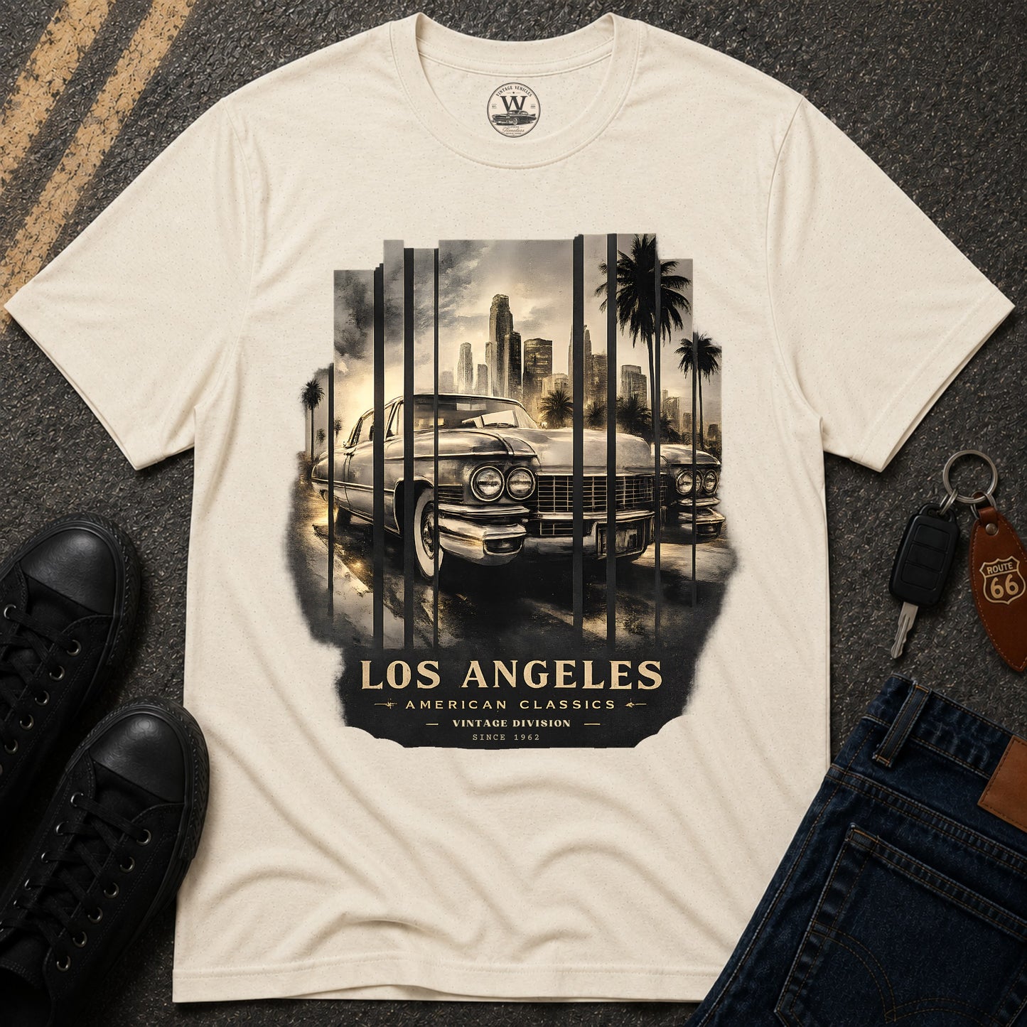 LA Nights – Classic Car Tee