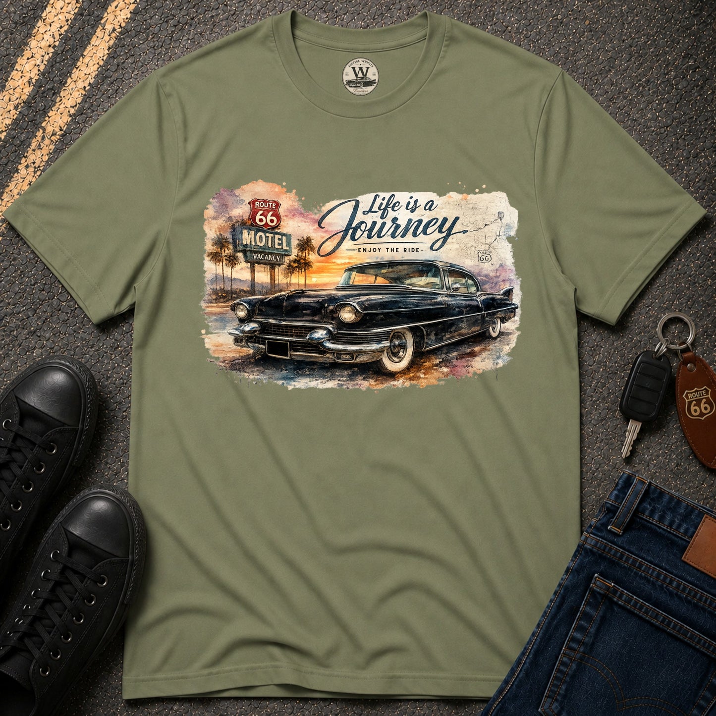 Route 66 Cruiser Tee