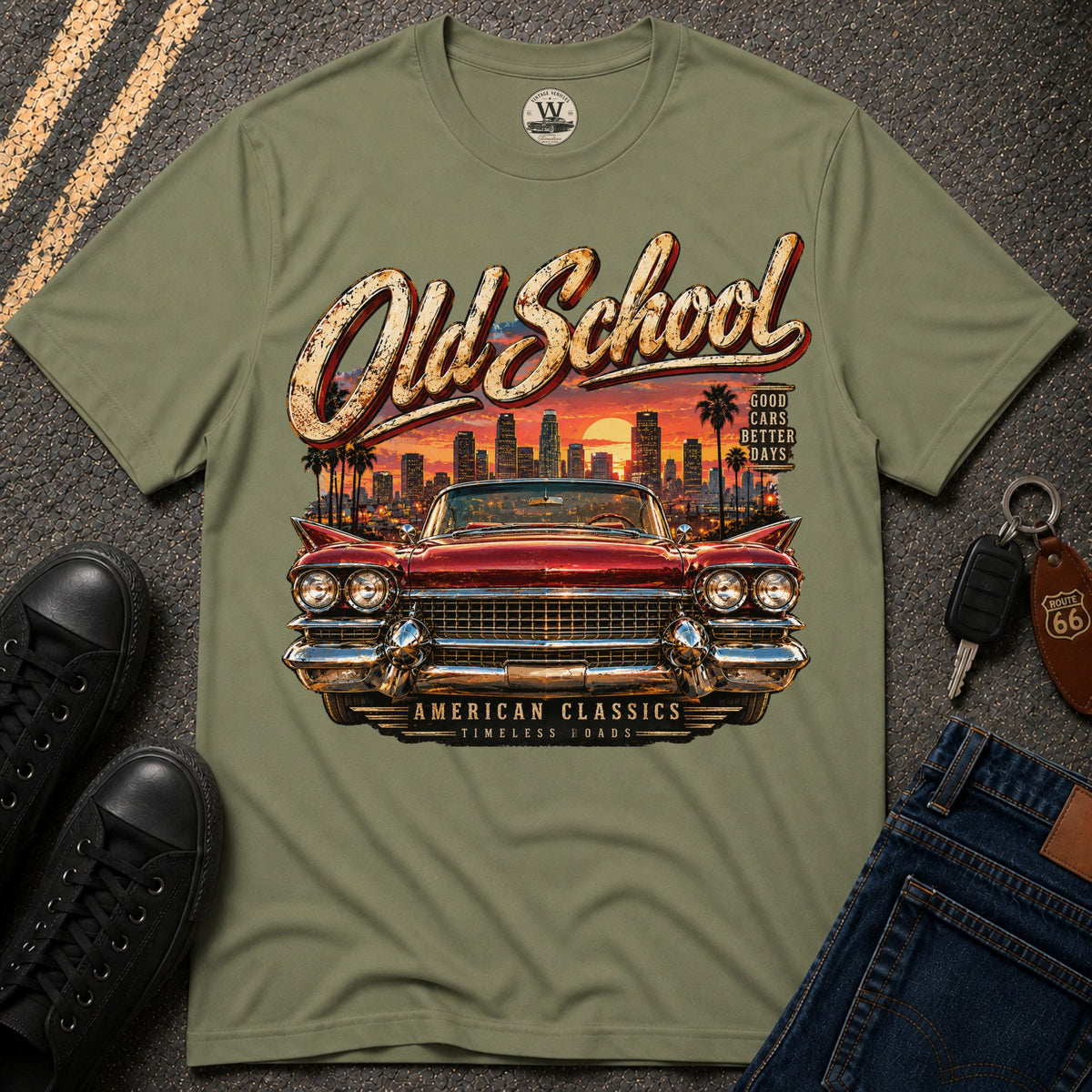 Old School Cruiser T-Shirt