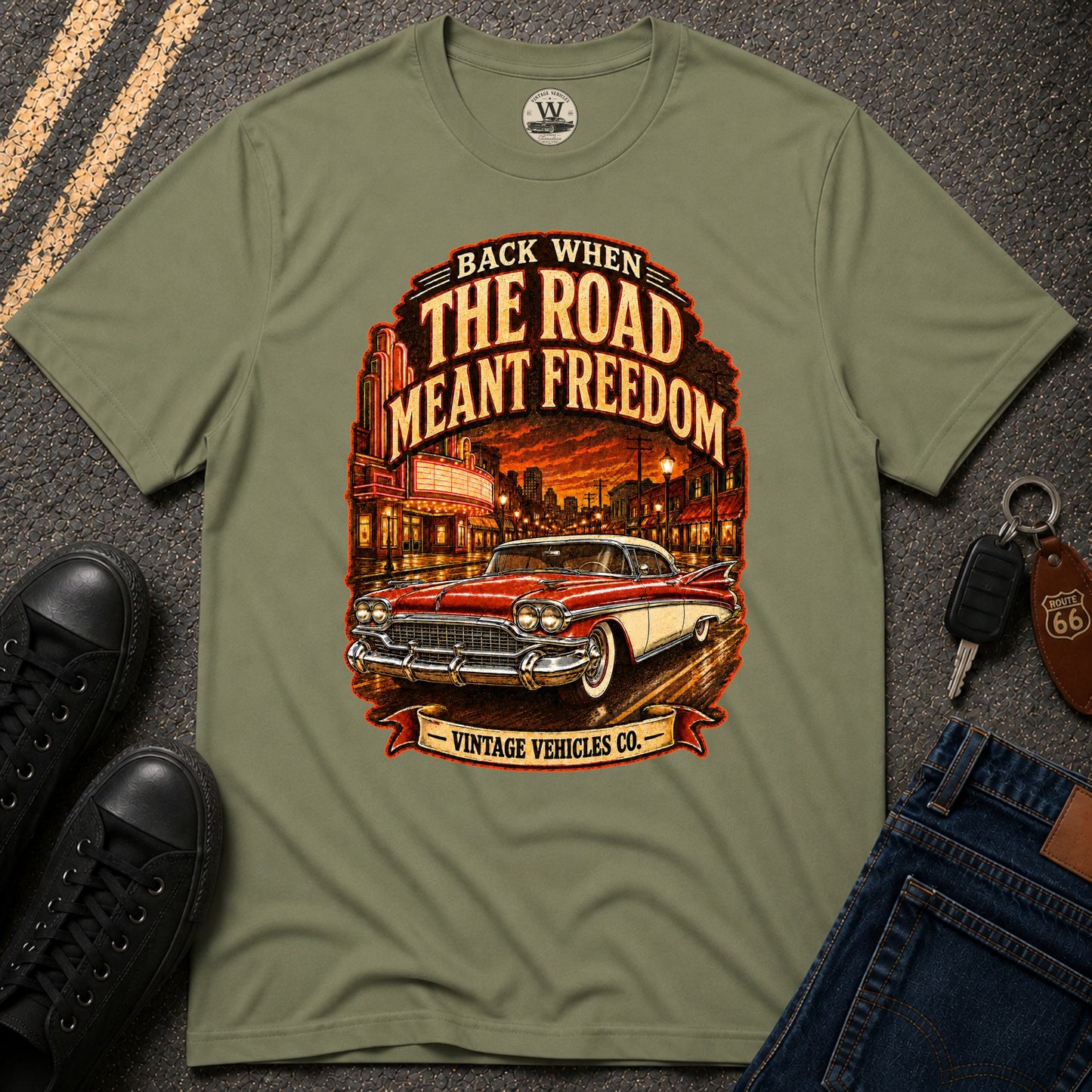 Vintage City Cruise T-Shirt