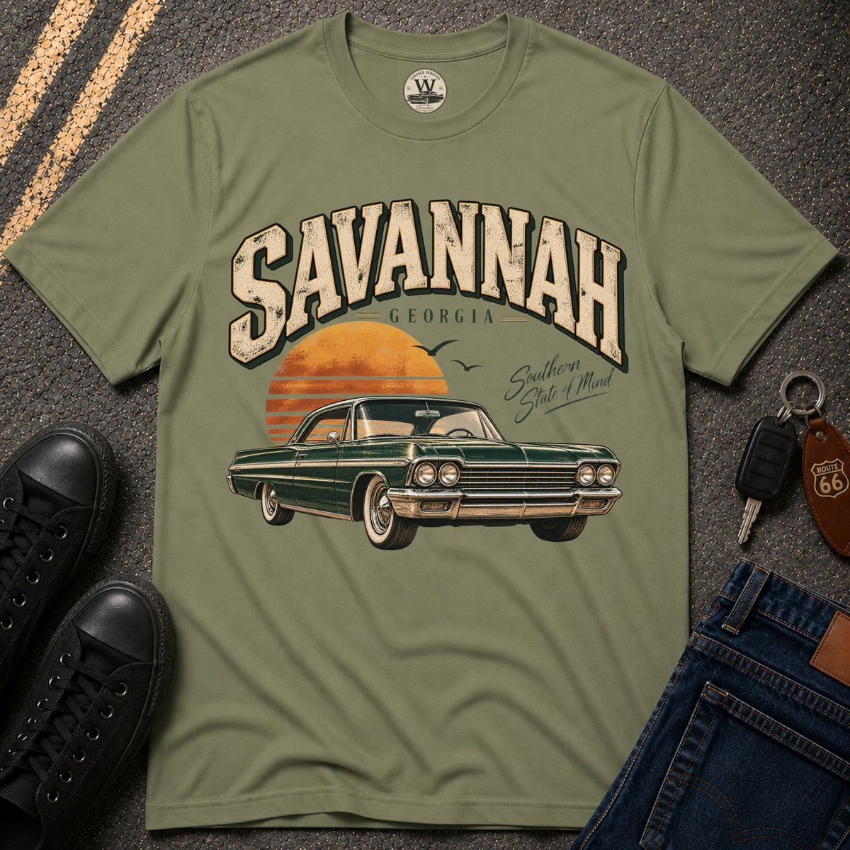 Savannah Southern Cruiser T-Shirt