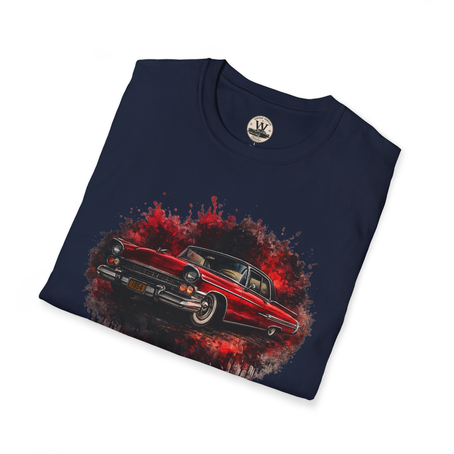 Crimson Cruiser – Classic Car Tee