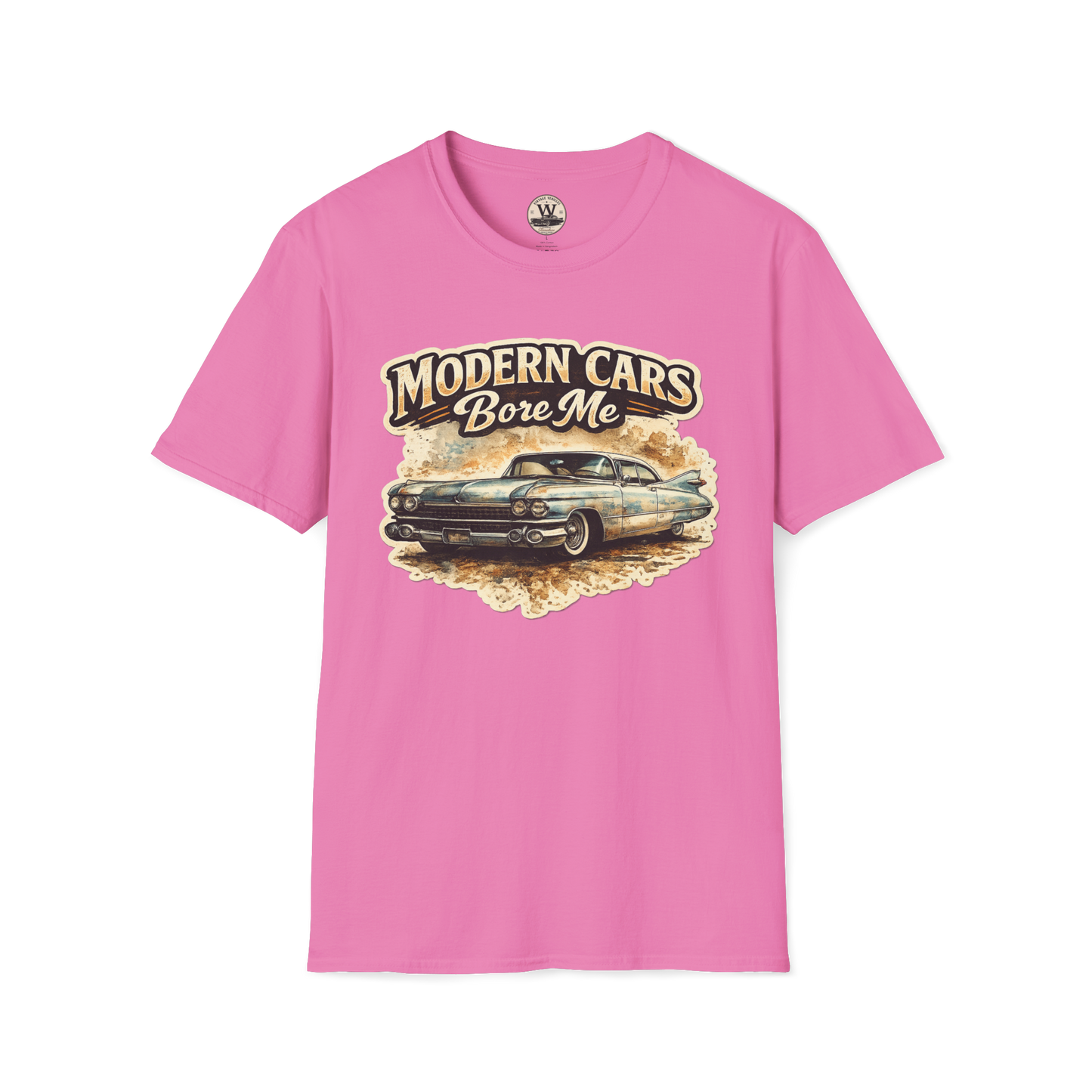 Modern Cars Bore Me Vintage Classic Car Tee