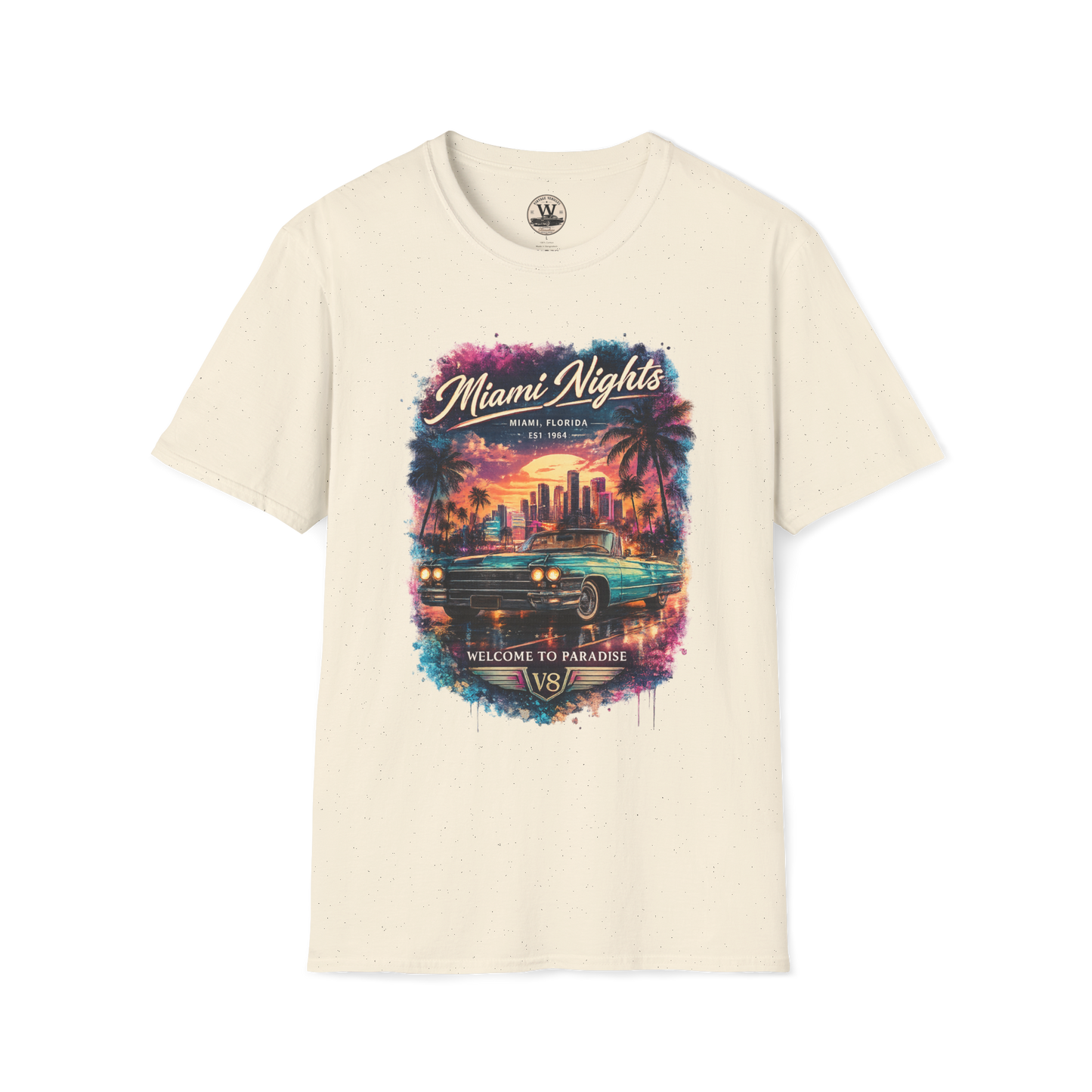 Miami Nights V8 Tee