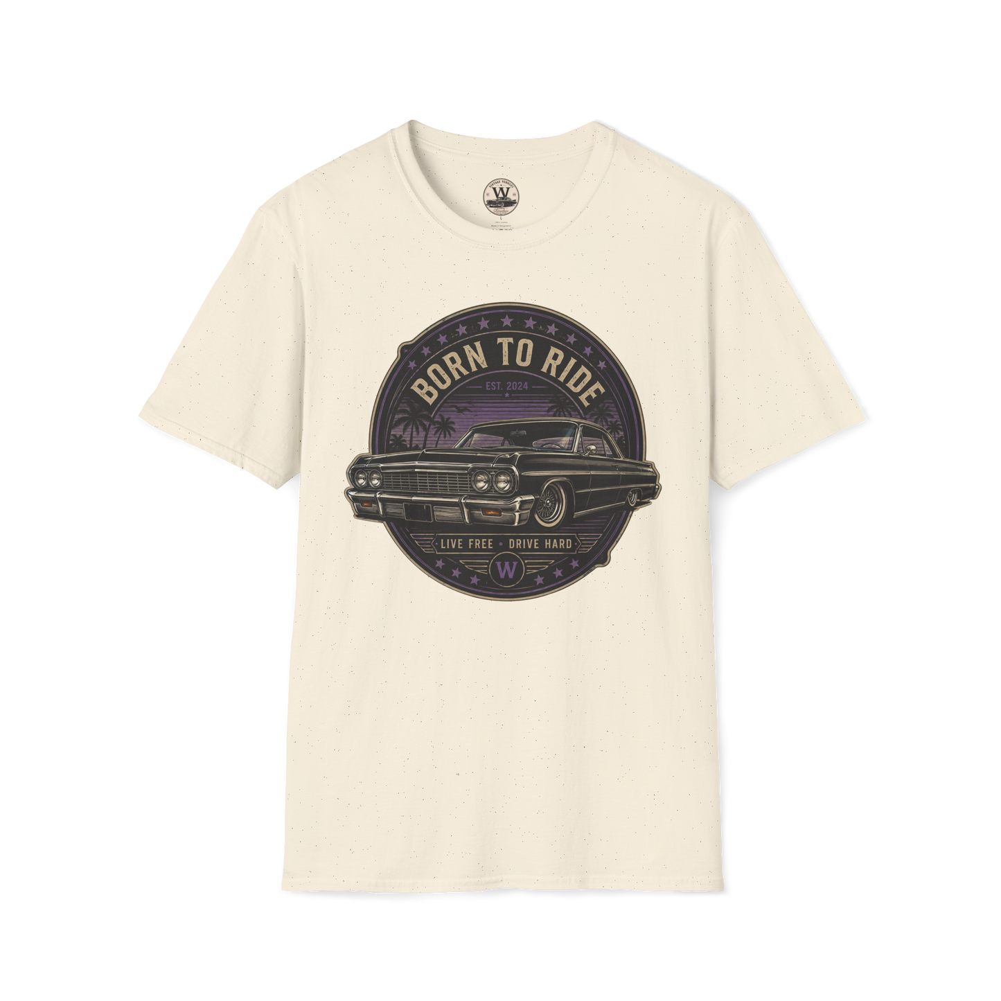 Born To Ride – Classic Lowrider Tee