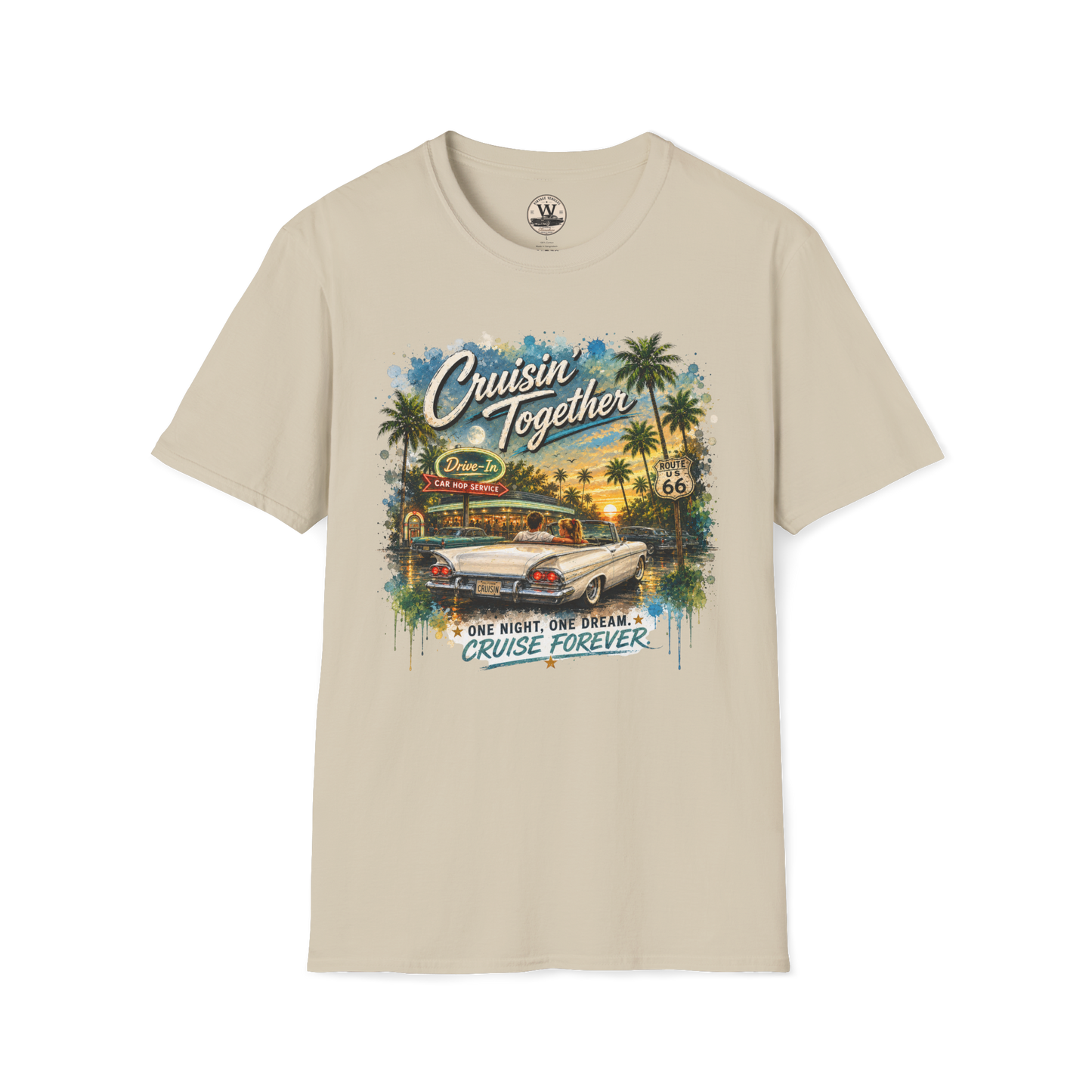 Cruisin' Together Vintage Convertible Tee