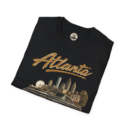 Atlanta Built in the South Vintage Car Tee