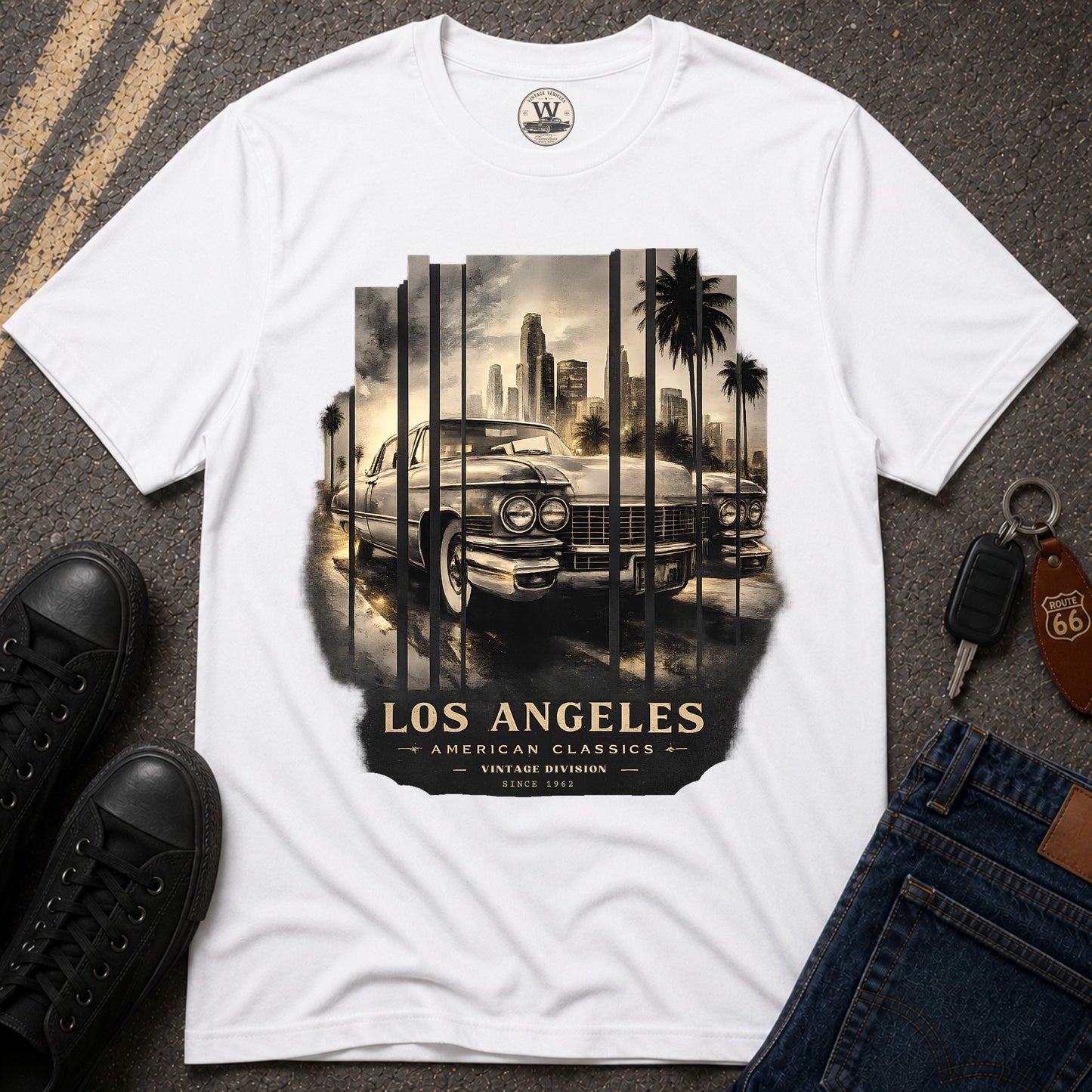 LA Nights – Classic Car Tee