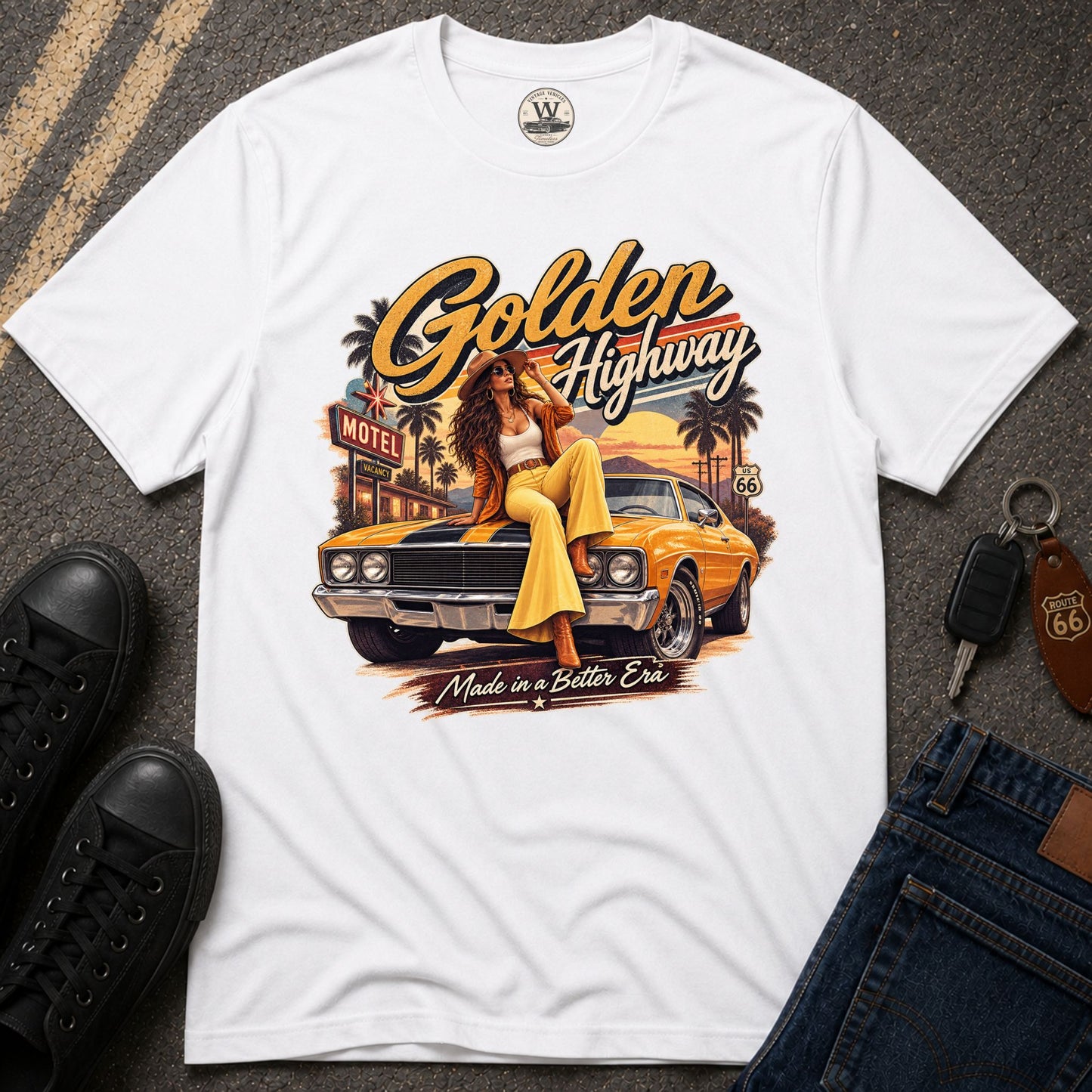 Golden Highway T-Shirt