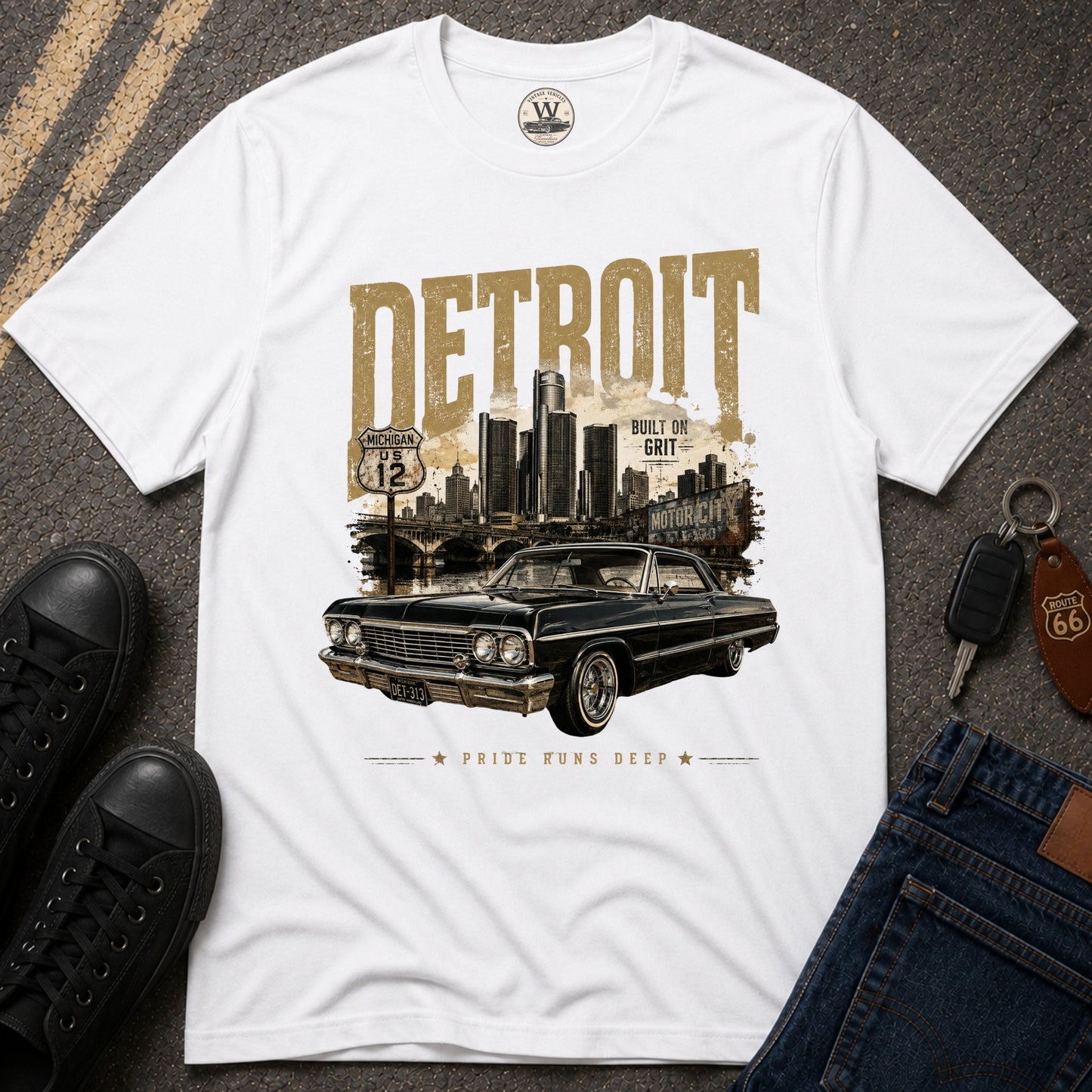 Detroit City Cruiser T-Shirt