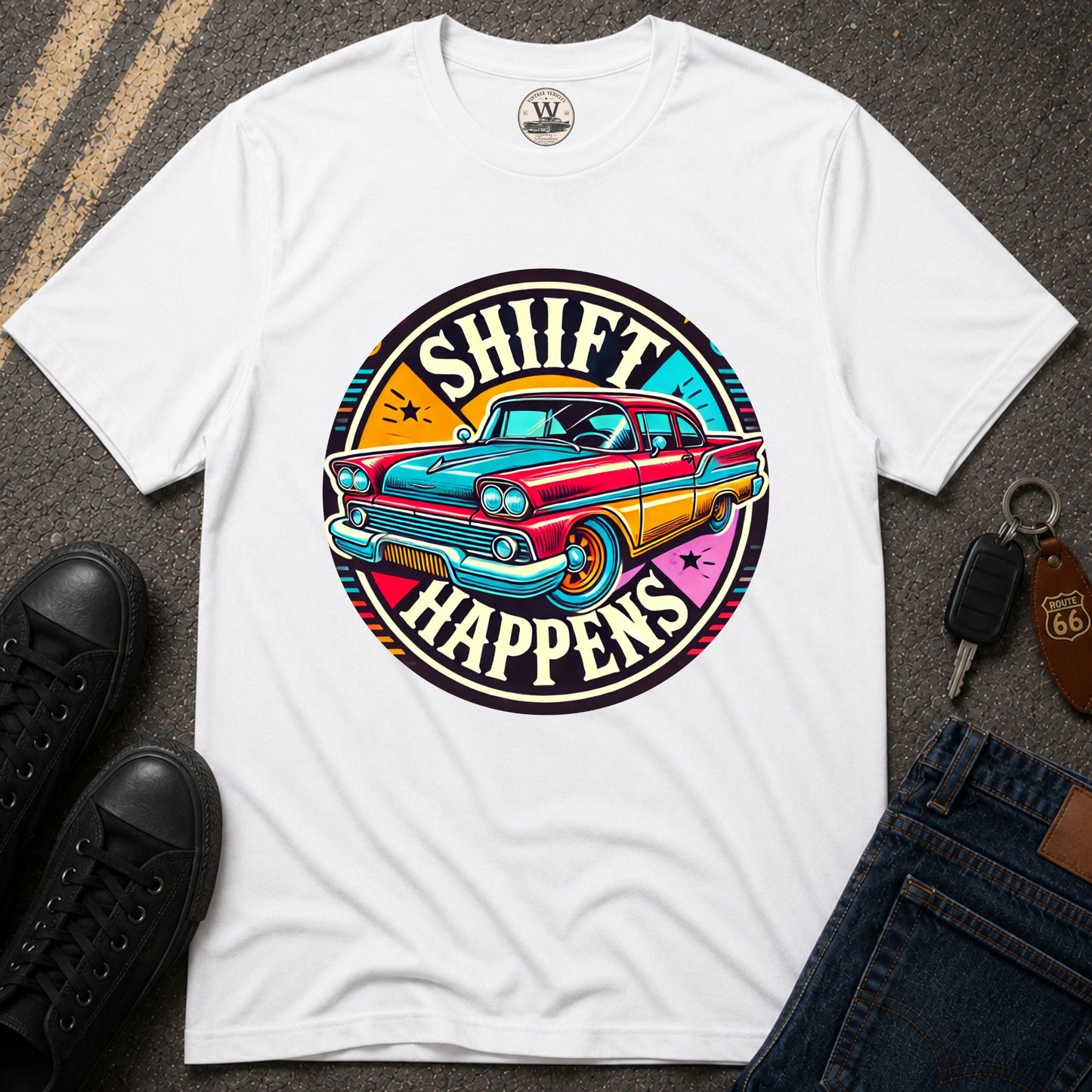 Shift Happens Cruiser Tee