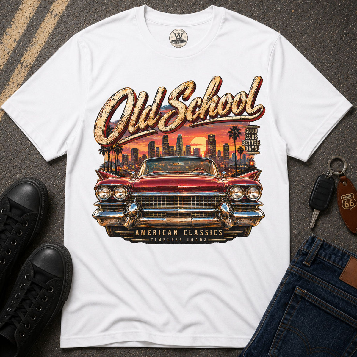 Old School Cruiser T-Shirt