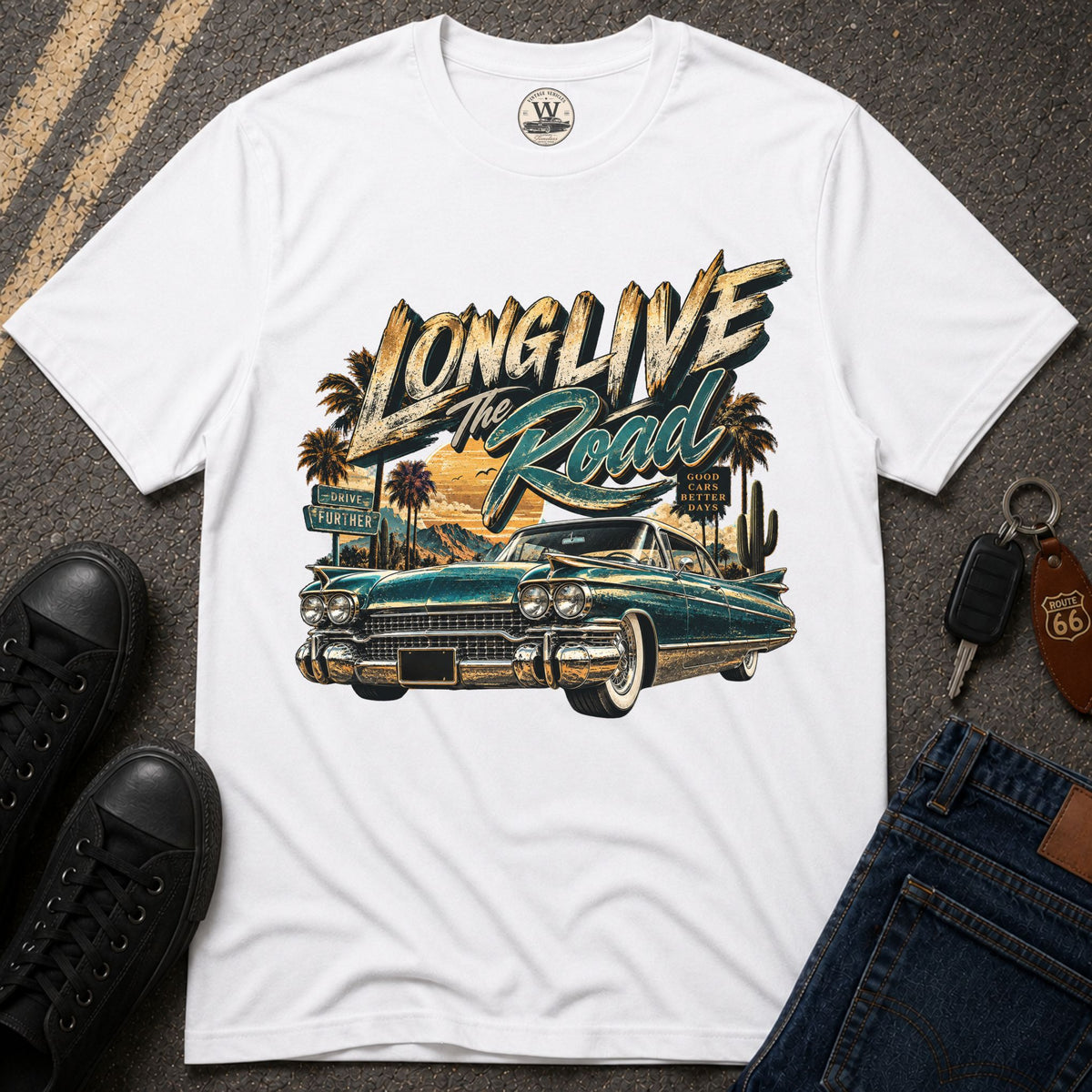 Long Live Roads T-shirt