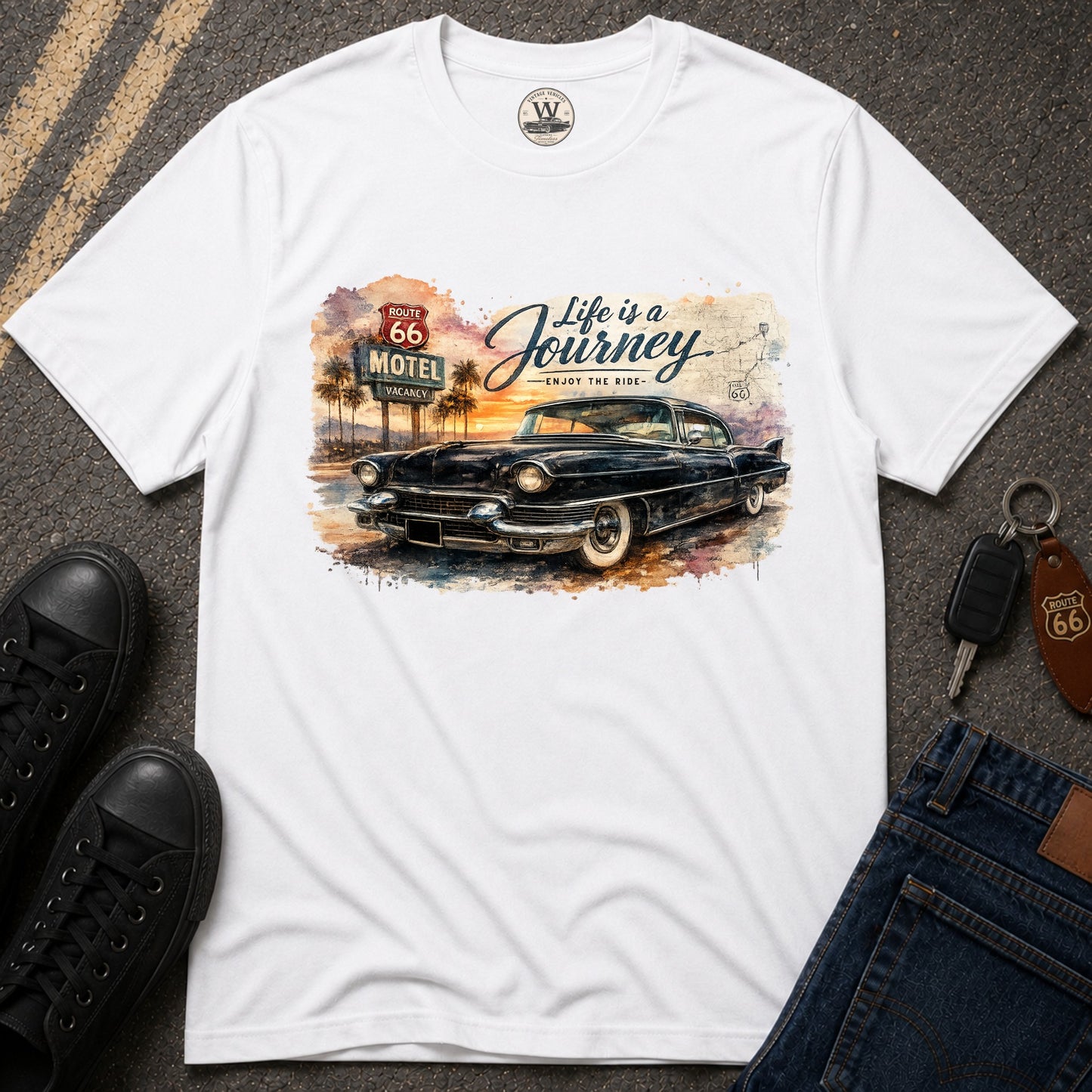Route 66 Cruiser Tee