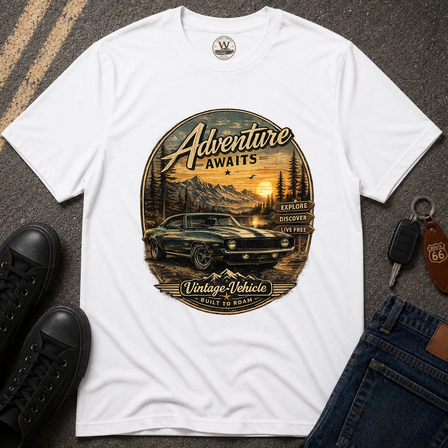 Adventure Awaits Tee