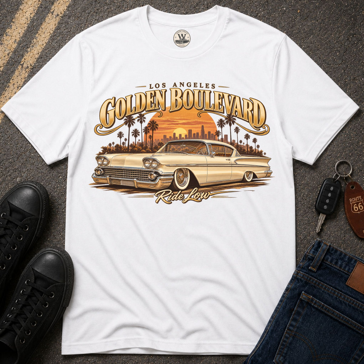 Golden Lowrider T-shirt