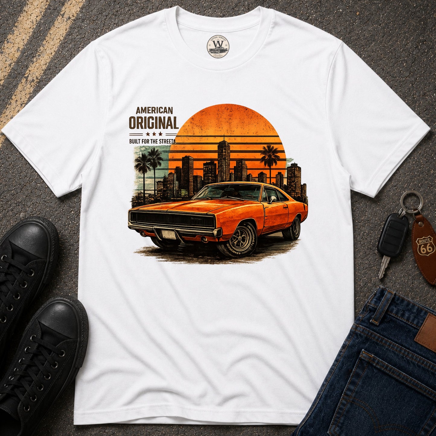 American Original Muscle Car Tee