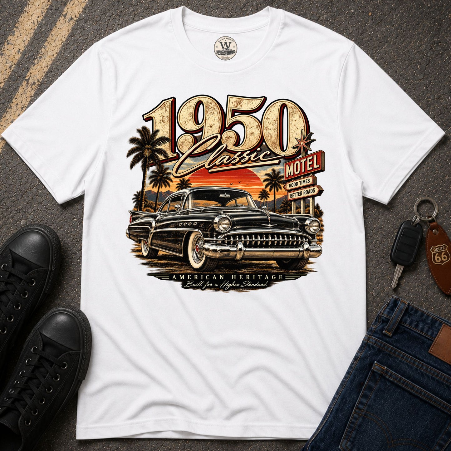 1950 Golden Highway T-shirt