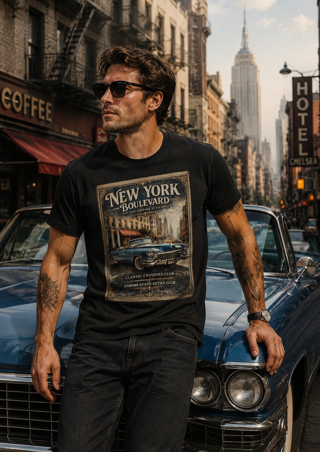 New York Cruiser Vintage Tee