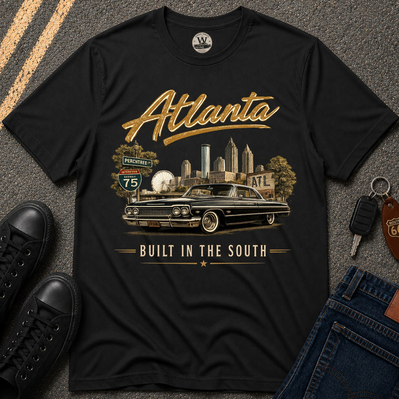 Atlanta Vintage Car Tee