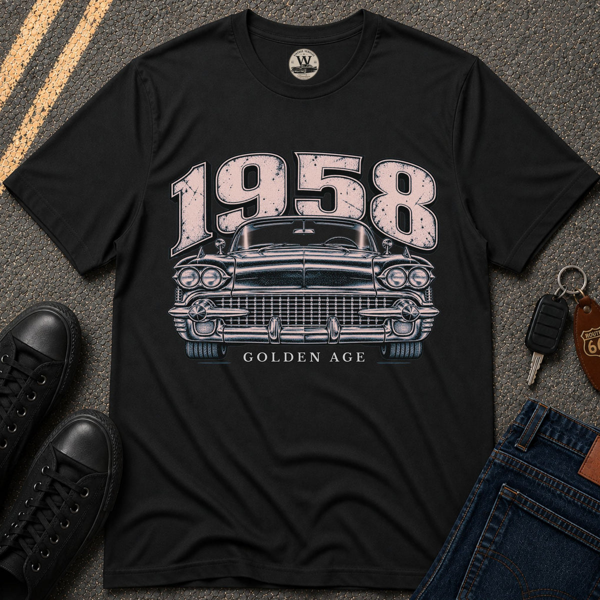 1958 Rose Chrome T-shirt