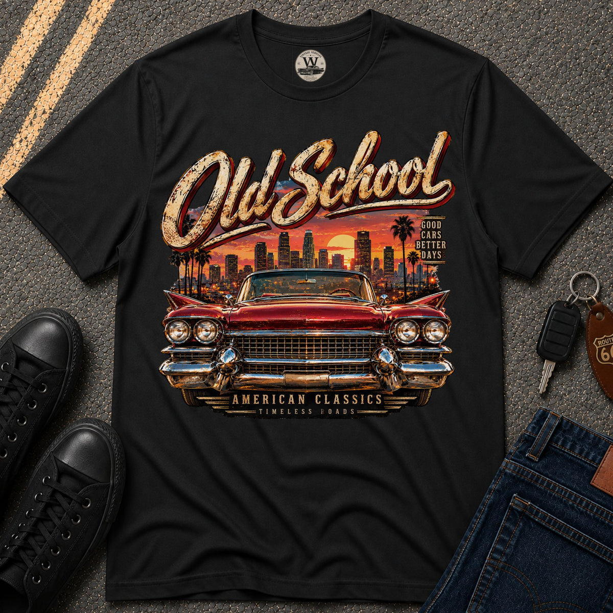 Old School Cruiser T-Shirt