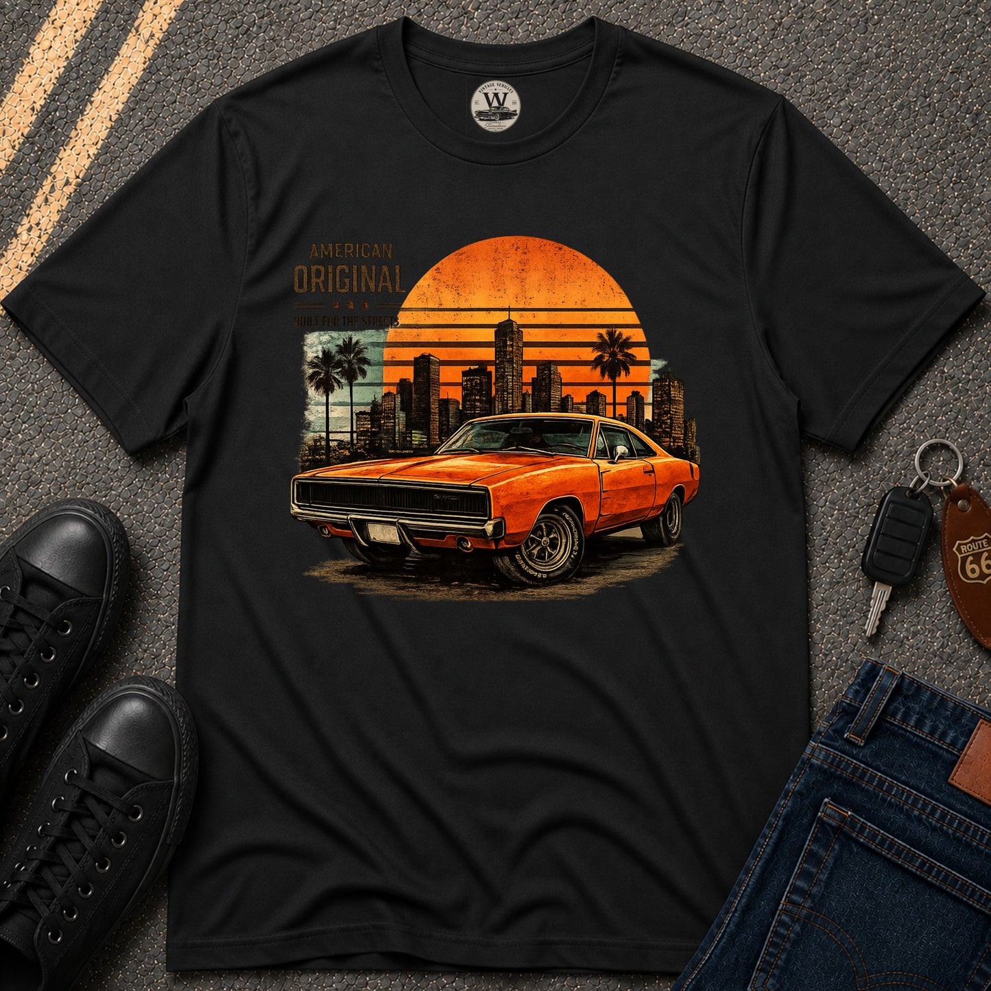 American Original Muscle Car Tee