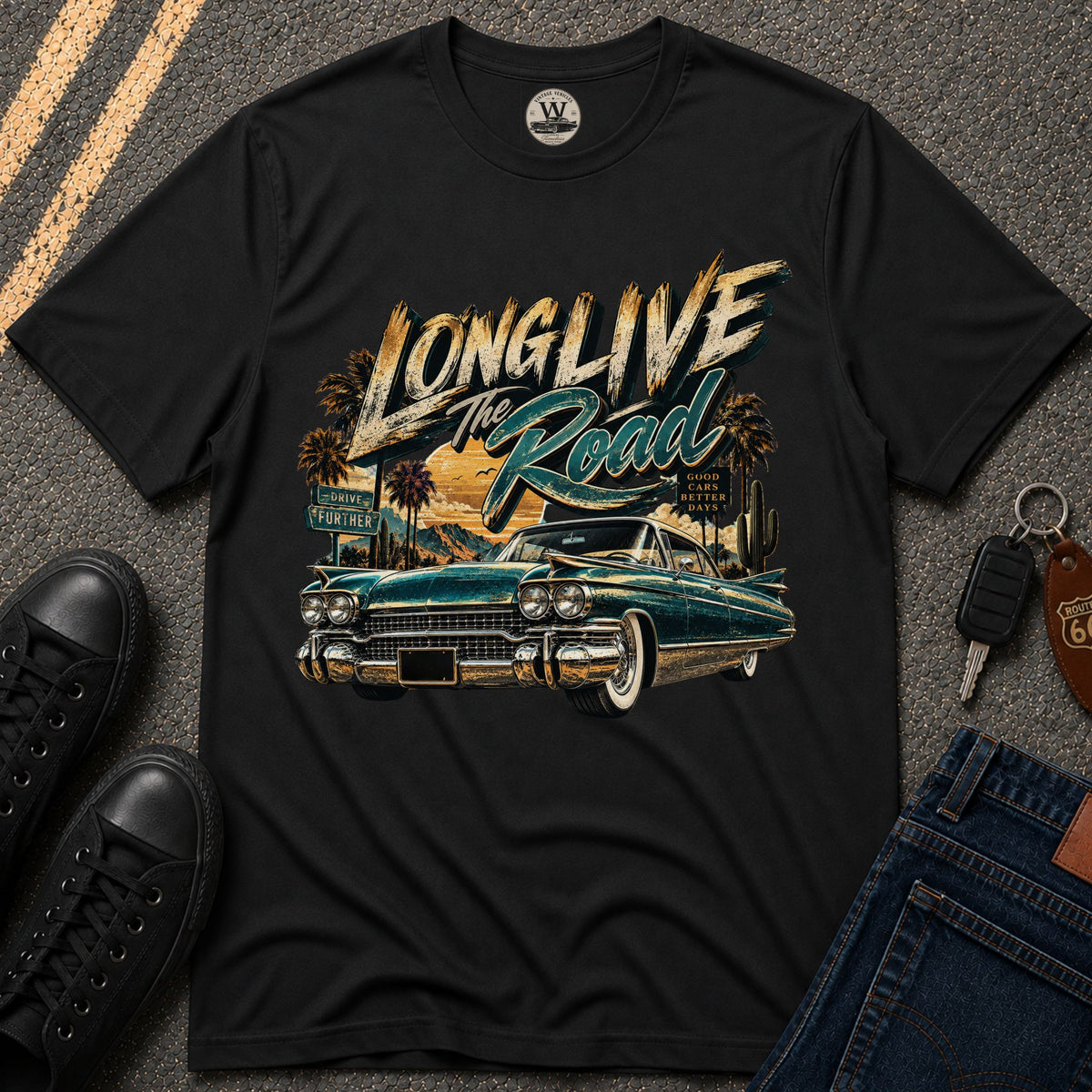 Long Live Roads T-shirt