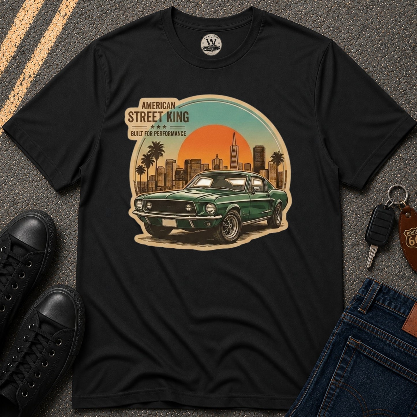 Street King Car T-Shirt