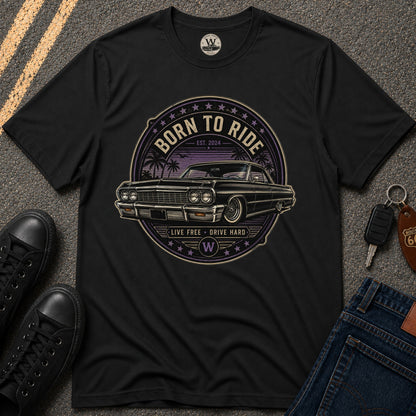 Born To Ride Lowrider T-Shirt