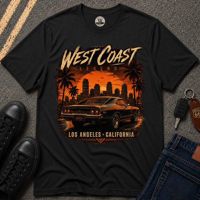West Coast Legend – Vintage Muscle Car Tee