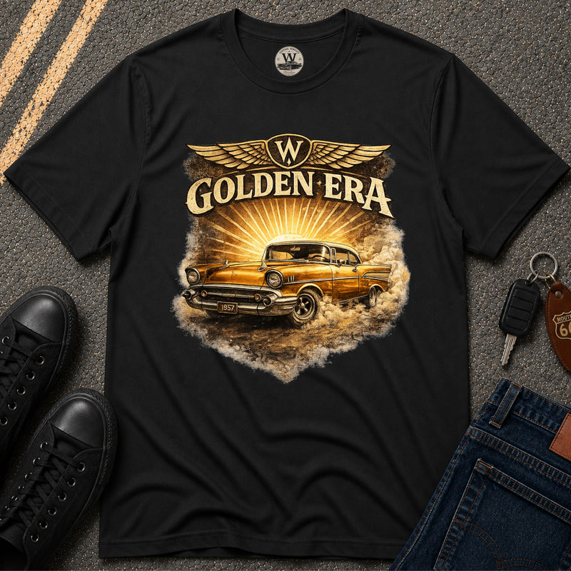 Golden Era – Classic Car Tee