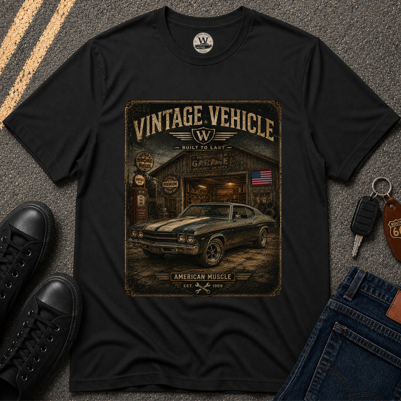 American Muscle Garage Tee