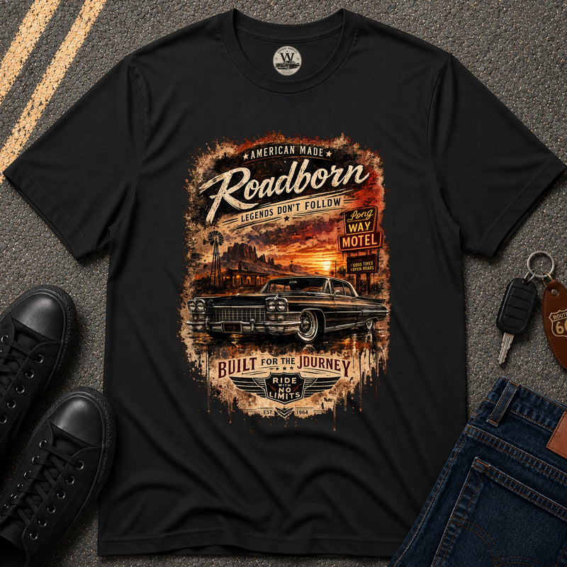 Roadborn – Oldschool Car Tee
