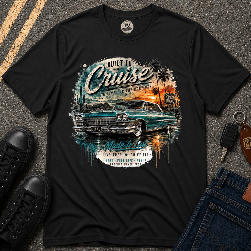 Built to Cruise – Classic Car Tee
