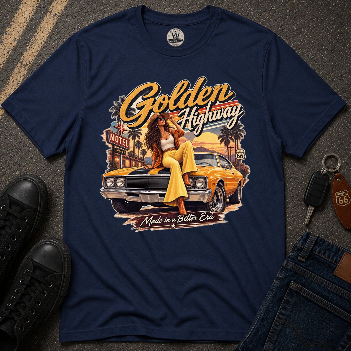 Golden Highway T-Shirt