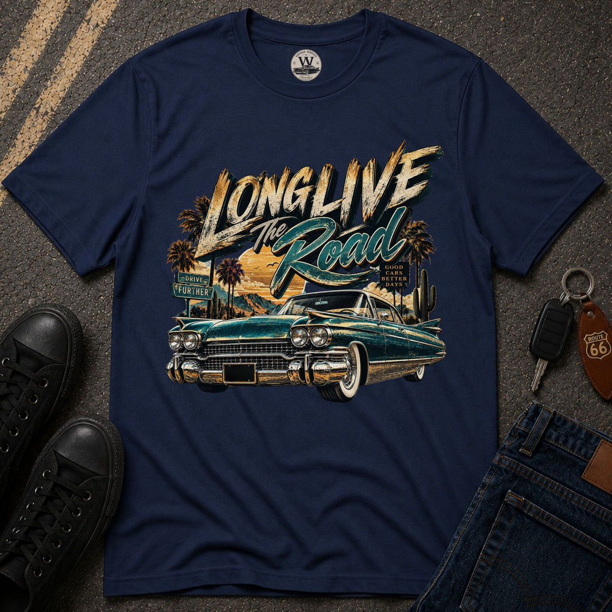 Long Live Roads T-shirt