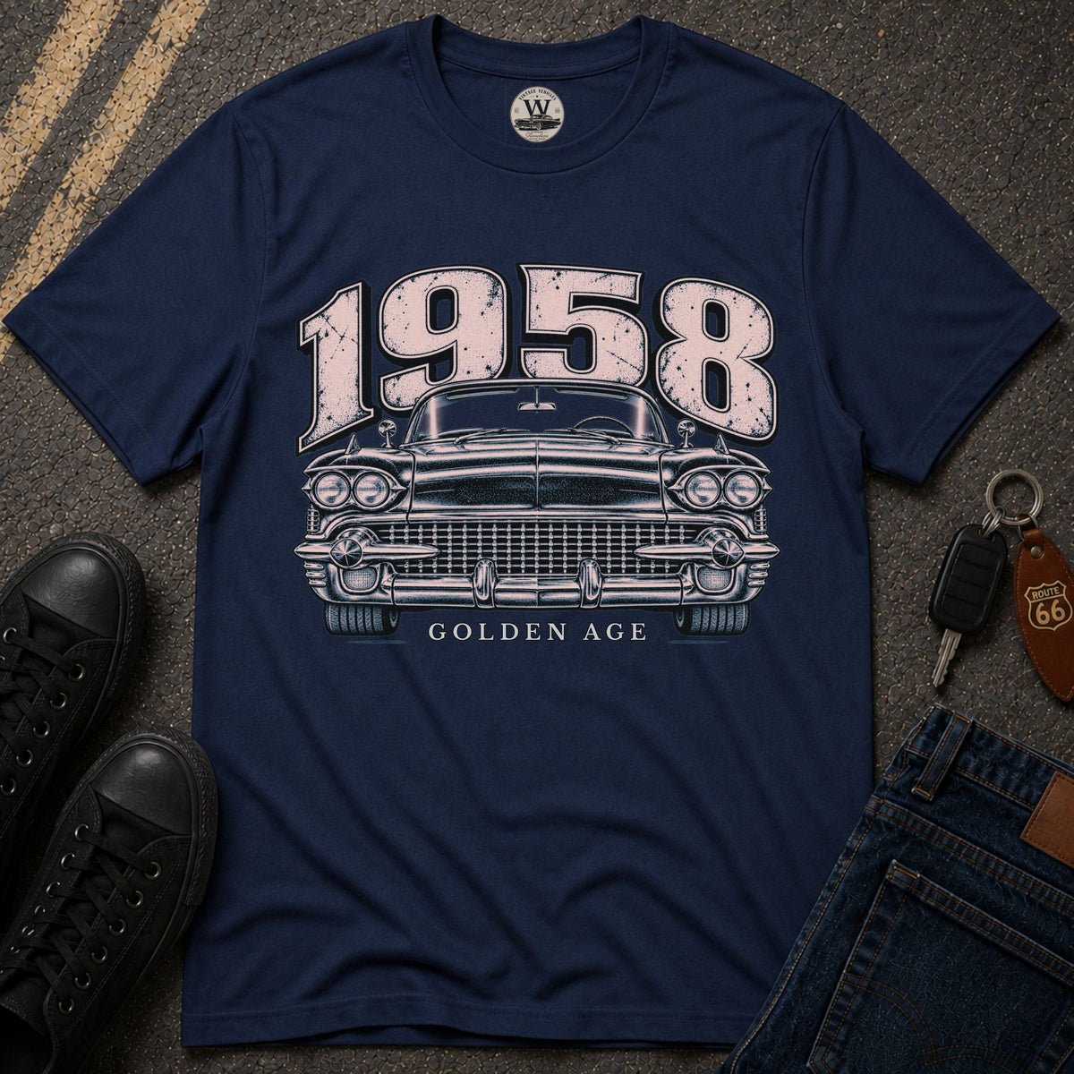 1958 Rose Chrome T-shirt