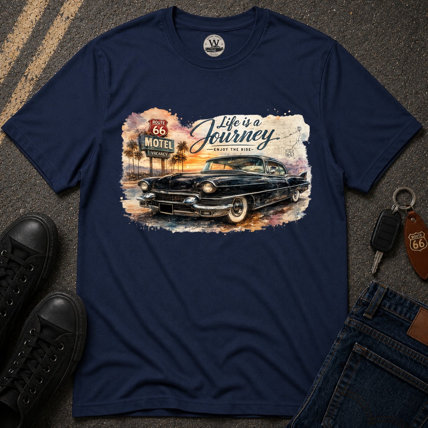 Route 66 Cruiser Tee