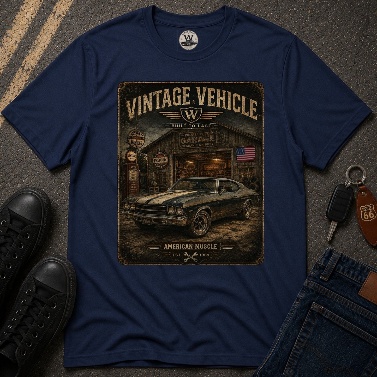 American Muscle Garage T-Shirt