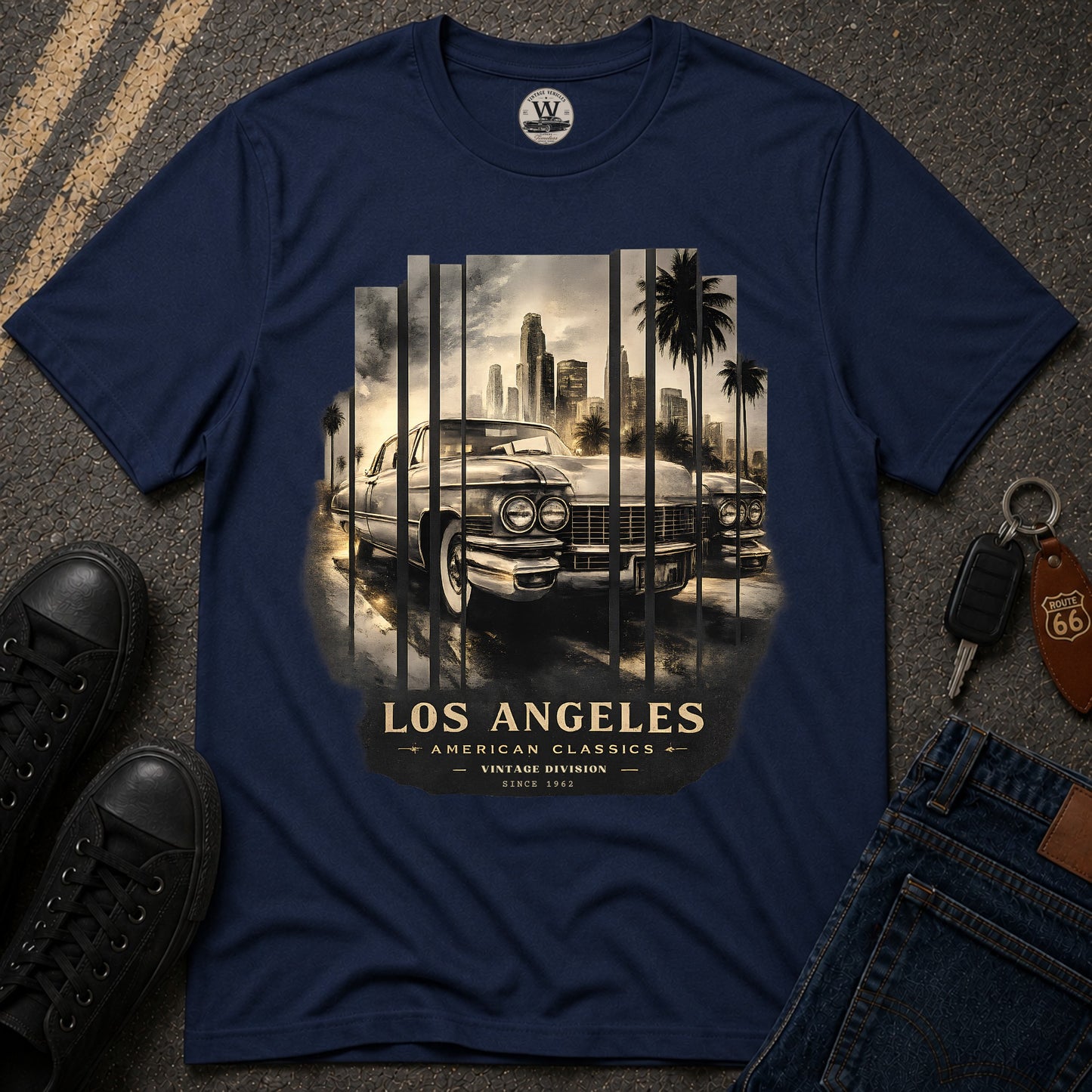 LA Nights – Classic Car Tee