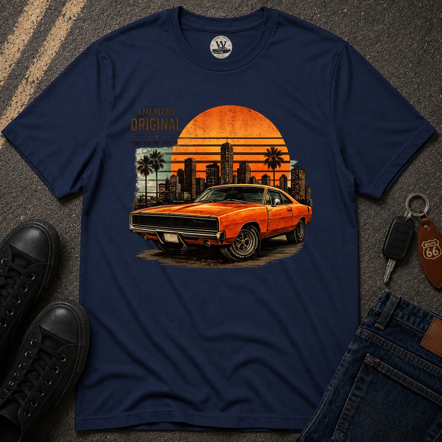 American Original Muscle Car Tee