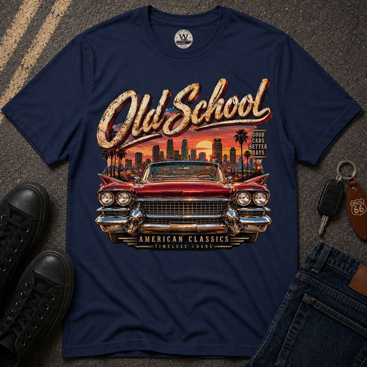Old School Cruiser T-Shirt