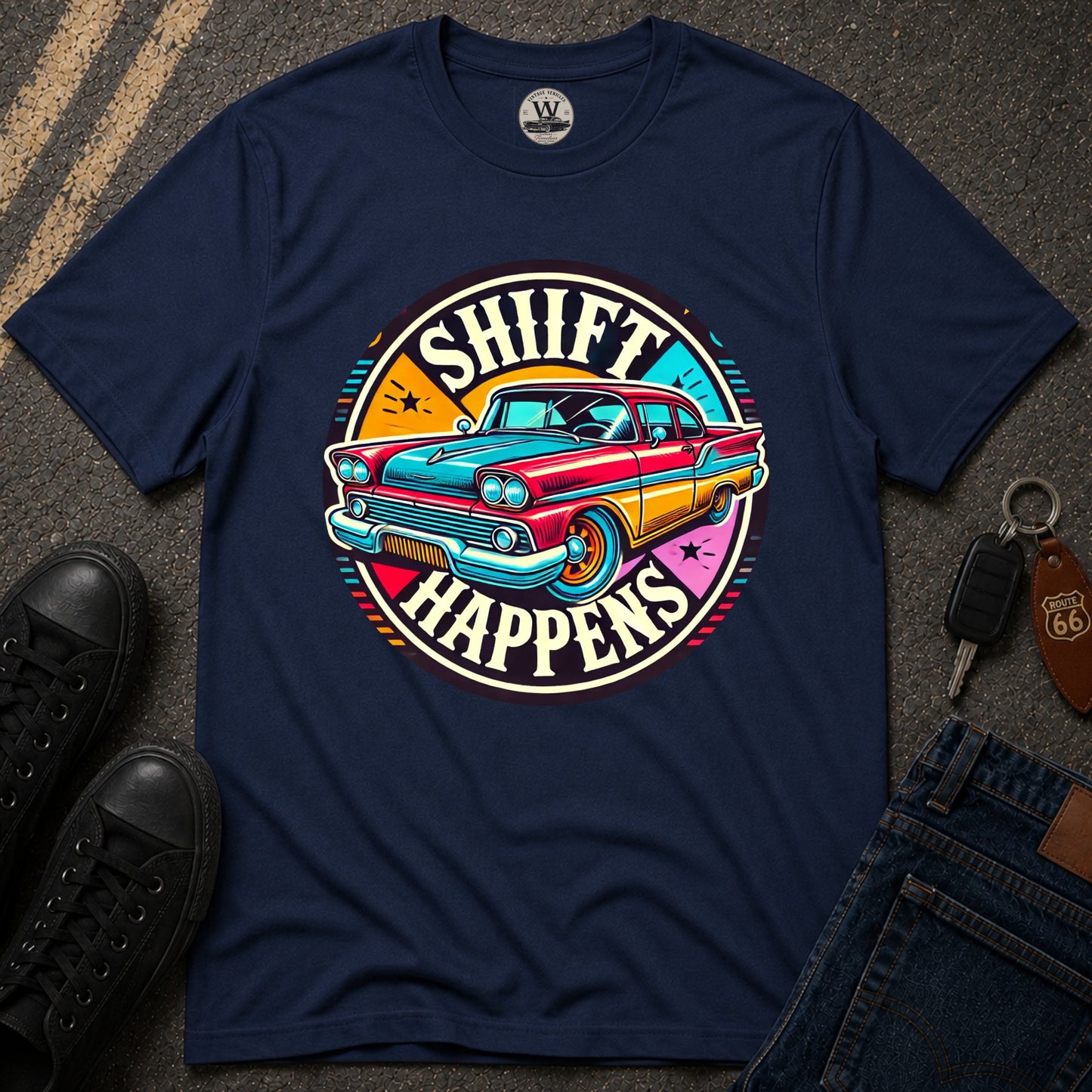 Shift Happens Cruiser Tee