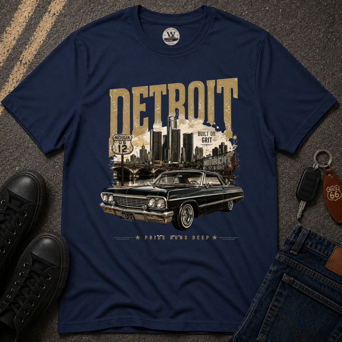 Detroit City Cruiser T-Shirt