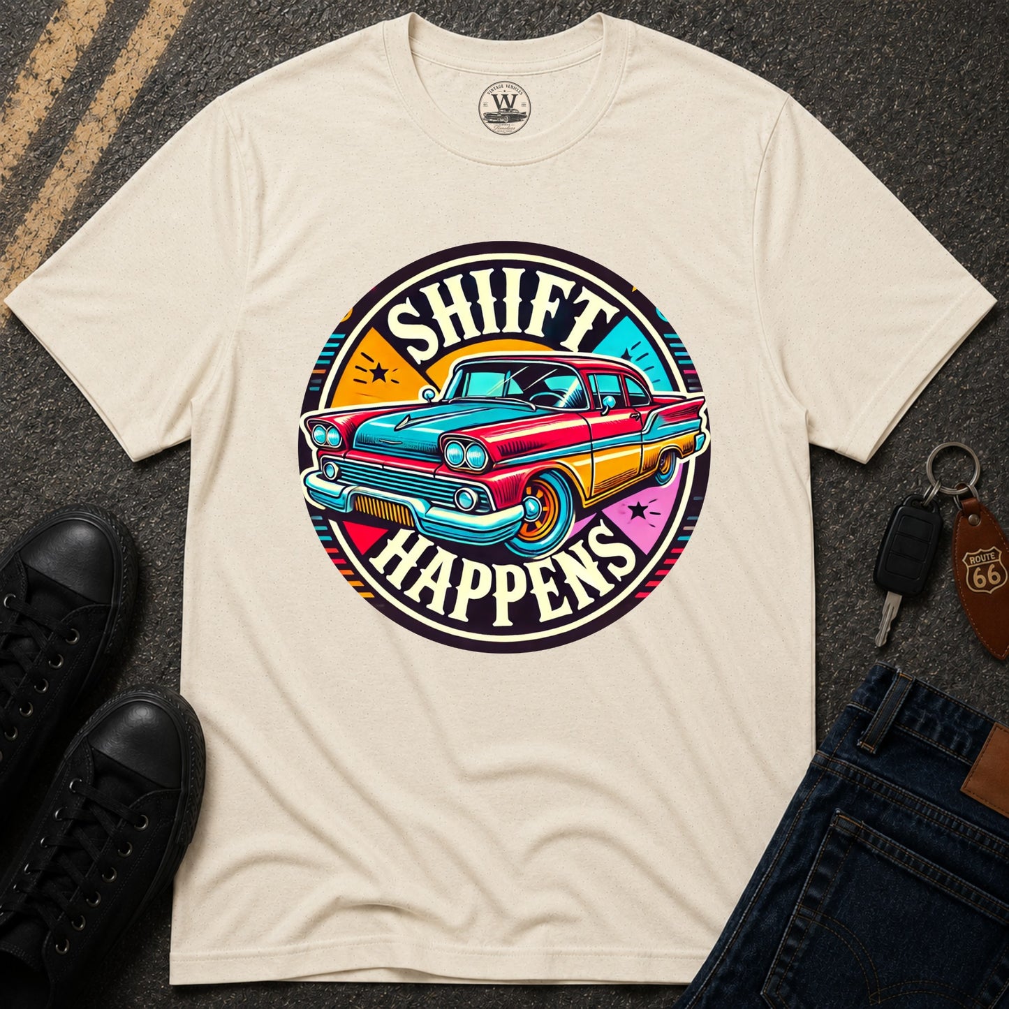 Shift Happens Cruiser Tee