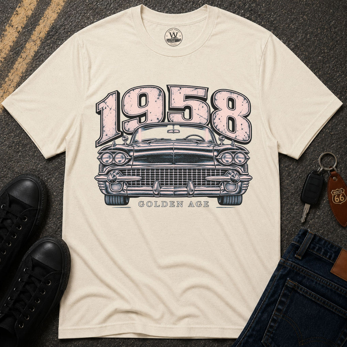 1958 Rose Chrome T-shirt