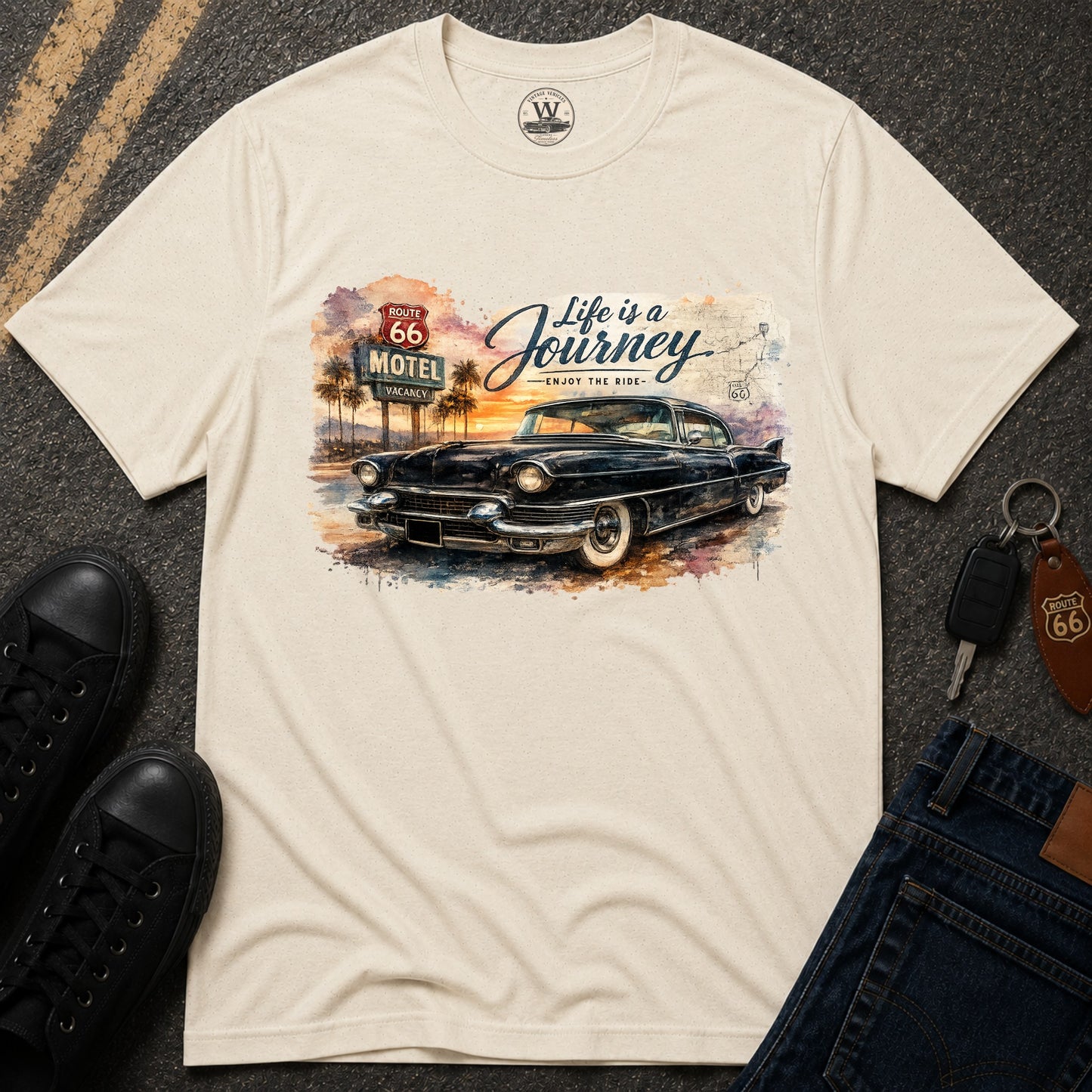 Route 66 Cruiser Tee