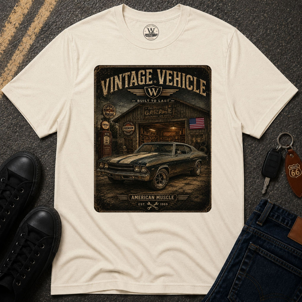 American Muscle Garage T-Shirt
