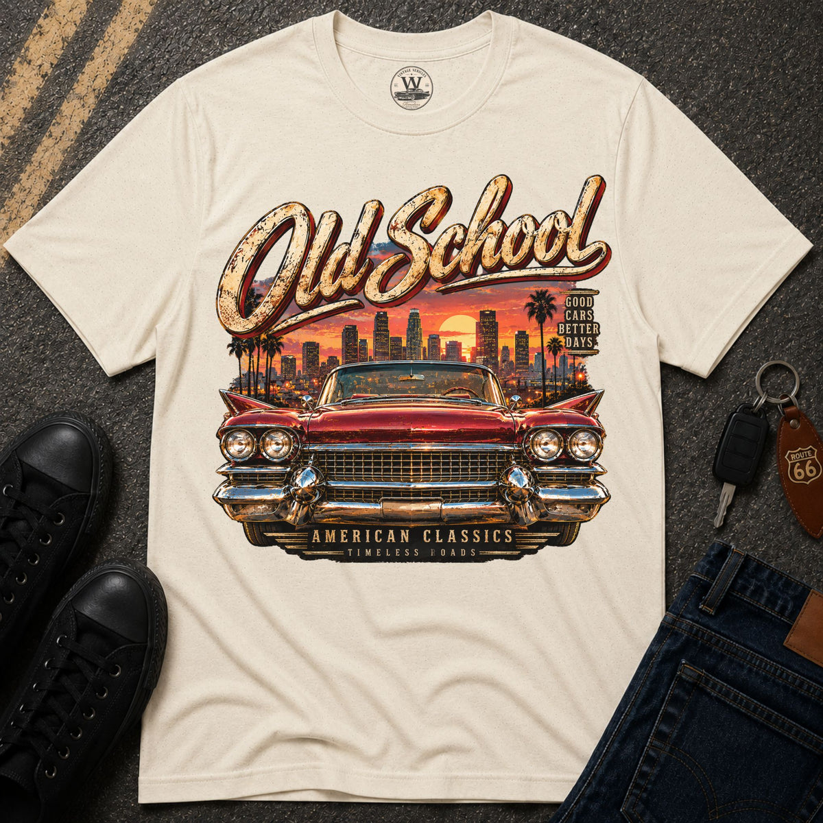 Old School Cruiser T-Shirt